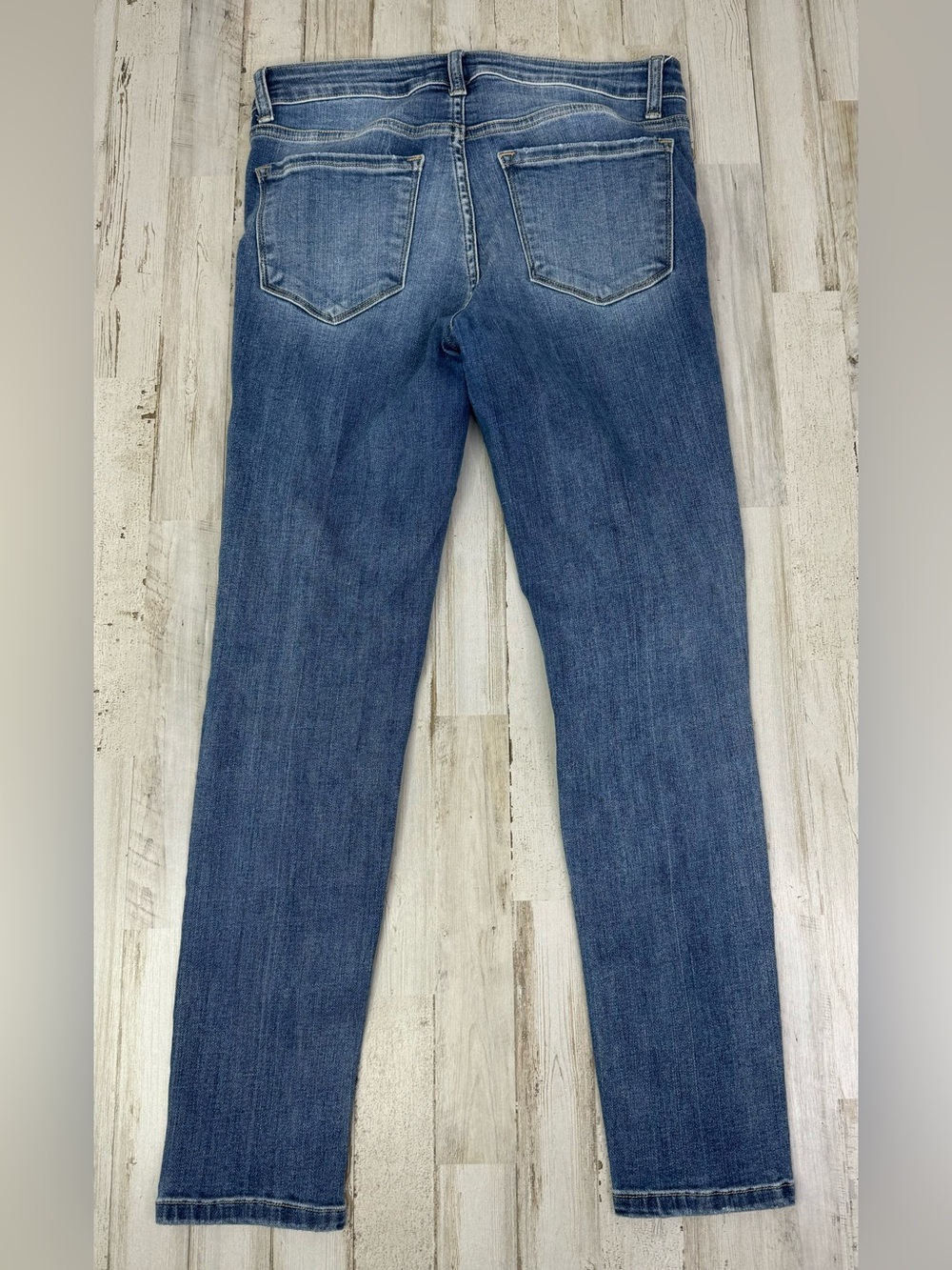 Flying Monkey Jeans Womens 30x27.5 Blue Medium Wash Mid Rise - Picture 9 of 11